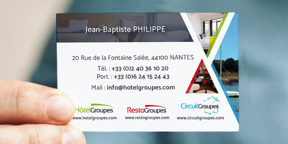 Hotelgroupes - Restogroupes - Circuitgroupes - Carte de visite